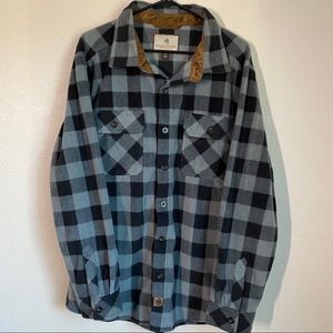 Blue flannel